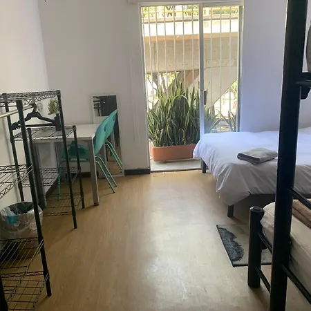 Hermosa Habitacion Con Balcon Cama Mat Y Litera Polanco