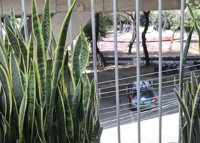 Hostel Hermosa Con Balcon Cama Mat Y Litera Polanco Mexico City